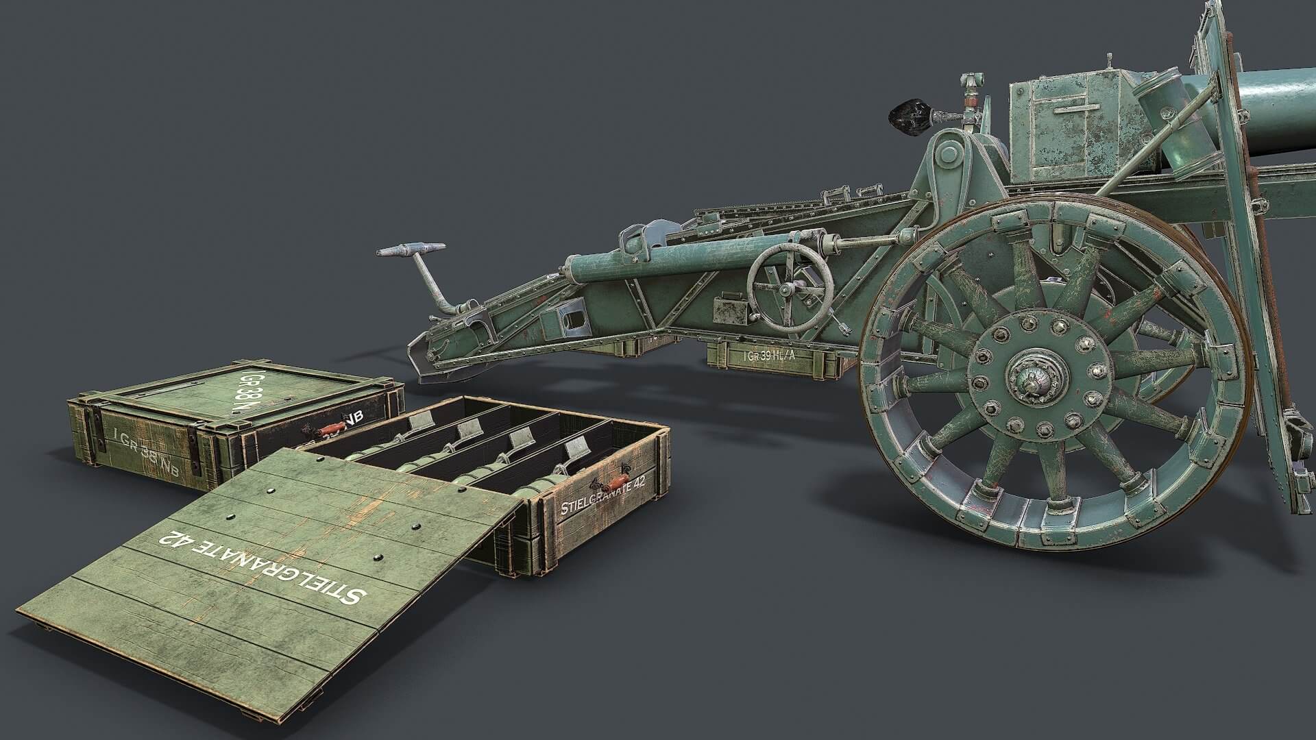 Sig 33 - 3D Model by Nicu_Tepes