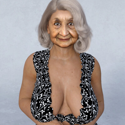 Grandma Ghaisani Geneva for Genesis 8 Female by Nidah