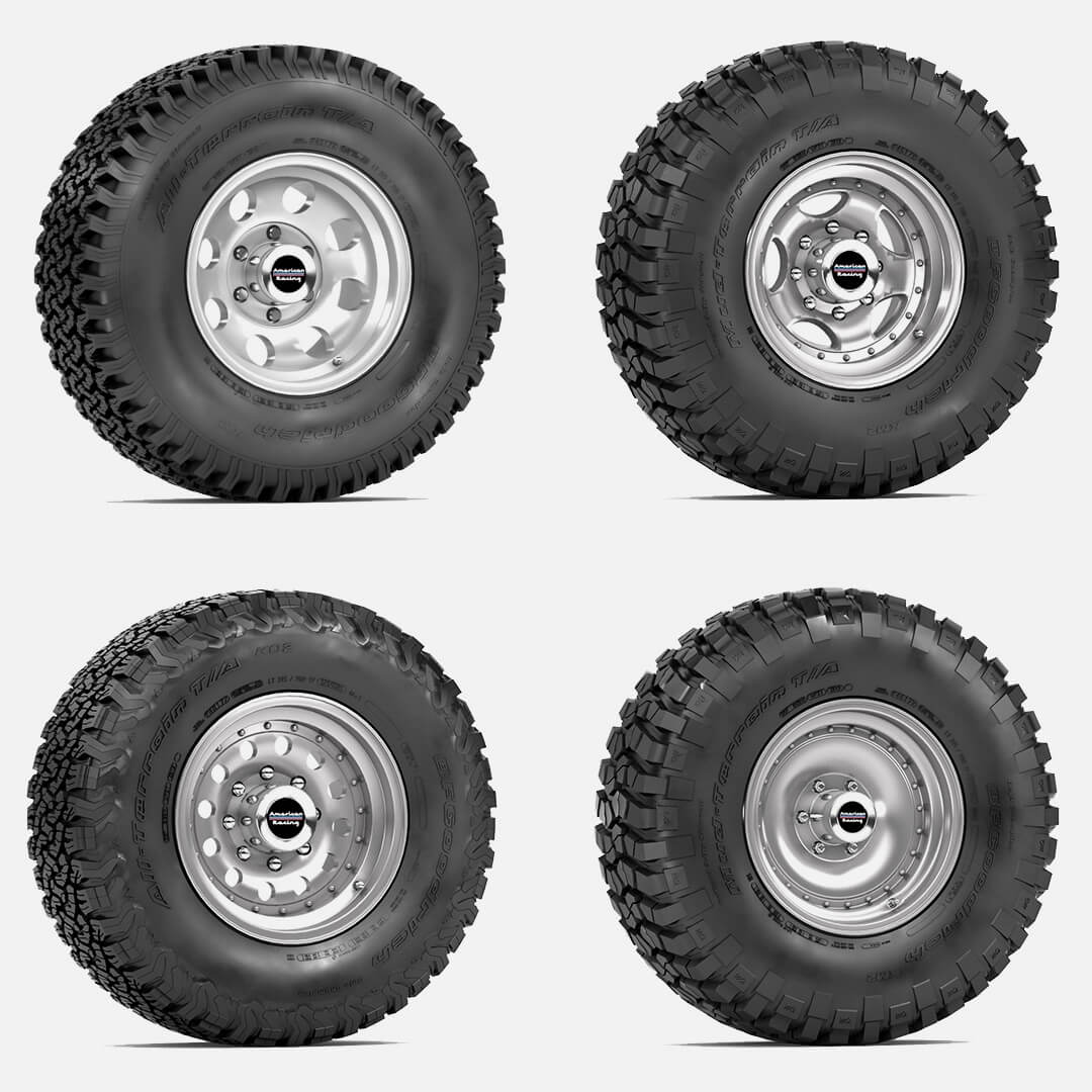 Off Road Wheel and Tire Collection 2 by nnavas3d