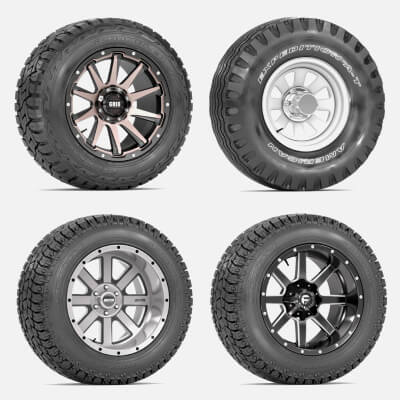 Off Road Wheel and Tire Collection 3