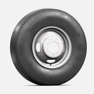 Vintage Wheel and Tire 10