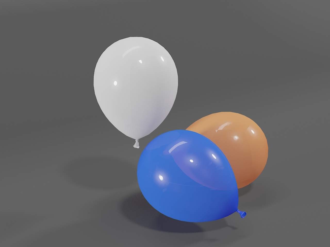 Balloons 3D Model by Noker