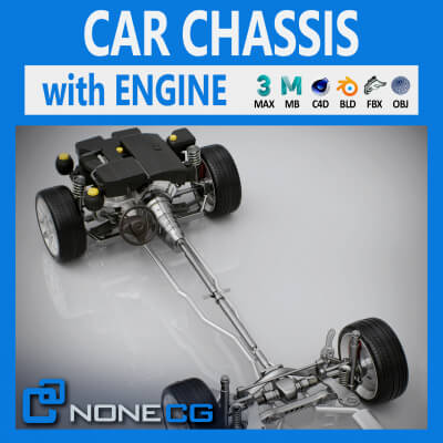 Car Chassis and Engine