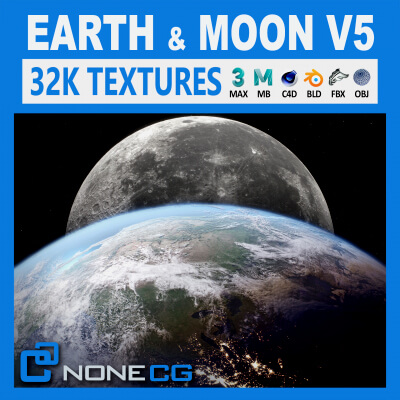 Earth & Moon Model V5