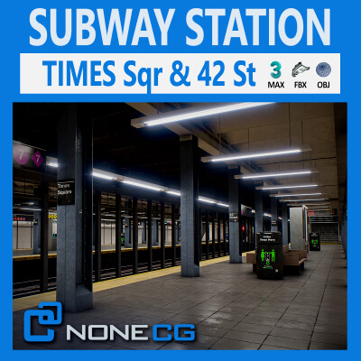 NYC Times Square &amp 42st Subway Station