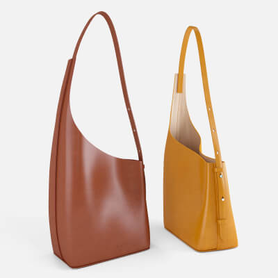 Womens Leather Bag 3D Model