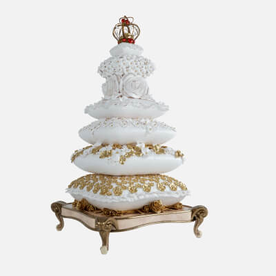 The Holiday Cake 3D Model