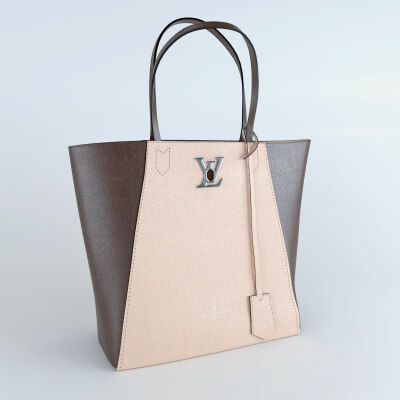 Womens Leather Handbag 3D Model