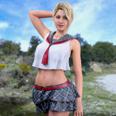 Evelyn for Genesis 8 Female by NOVITA