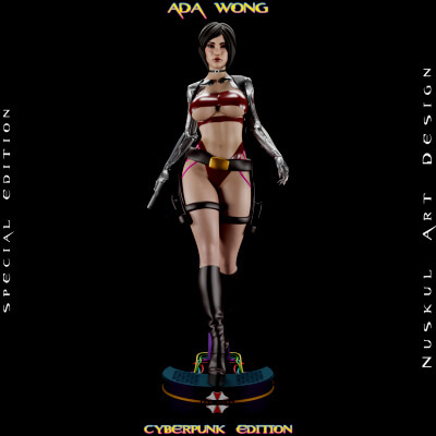 Ada Wong Cyberpunk Edition