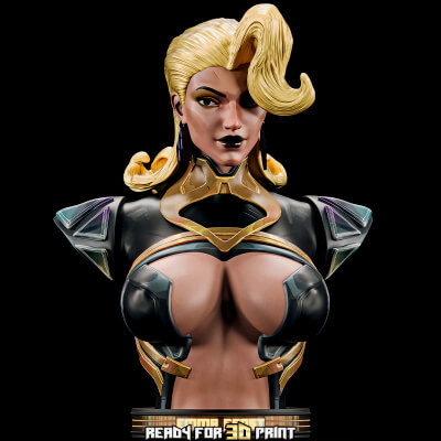 Emma Frost - Marvel Rivals - Collectible Legendary 3D Printi
