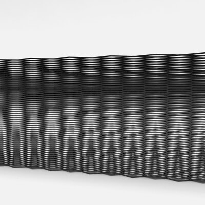 Modern Architectural Separation - 3D Model by nvere