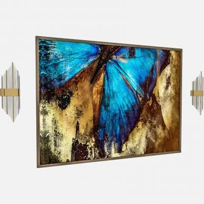 Sconce Shadow Rendering Painting And Sconce - 3D Model by nvere