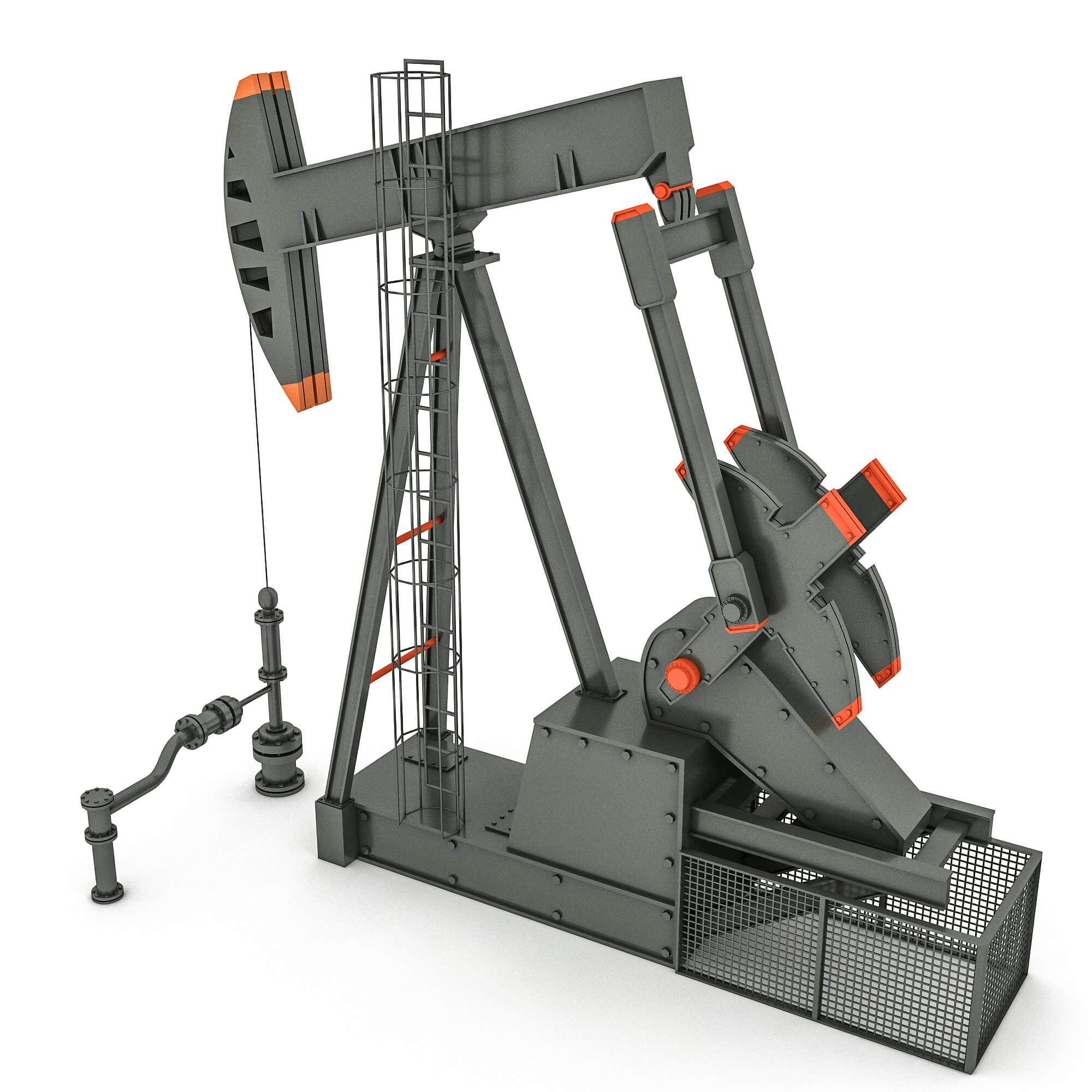 Oil Pump 3D Model by nvere