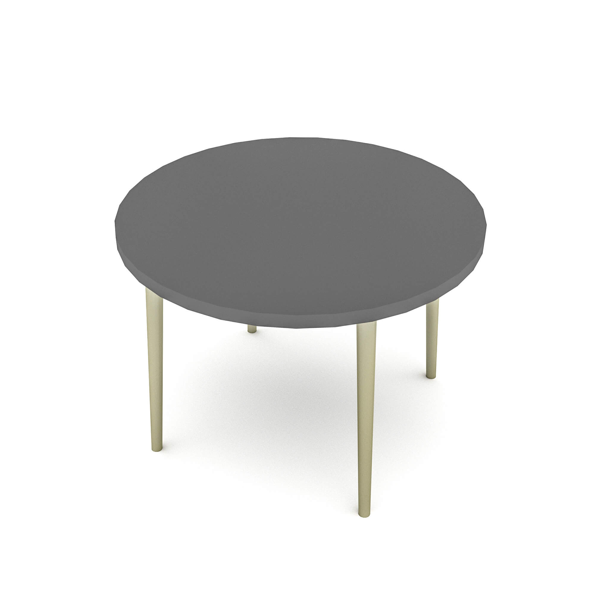 The Modern Office Coffee Table Low Poly 3D Model by nvere