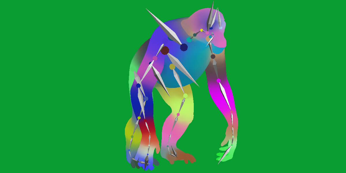 Chimpanzee Ape Primate - 3D Model by Nyilonelycompany
