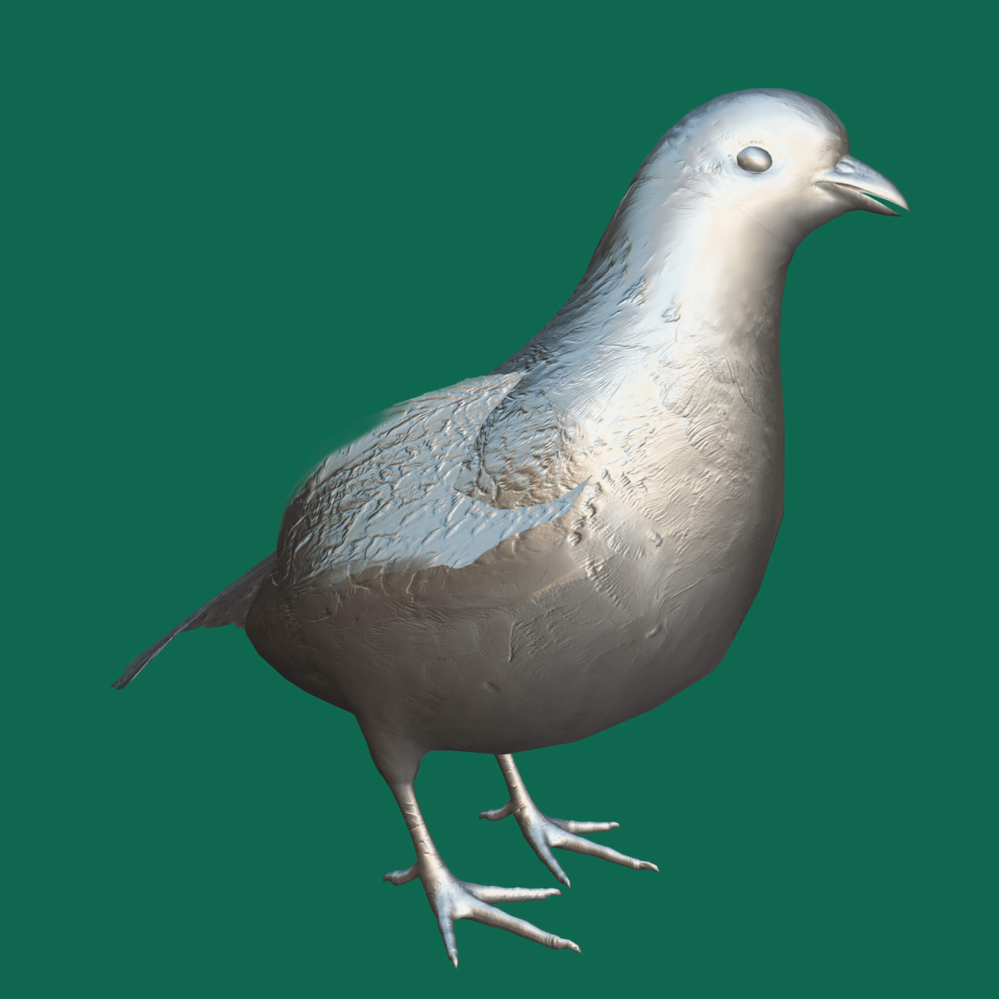 Masked Bobwhite Quail Bird - 3D Model by Nyilonelycompany