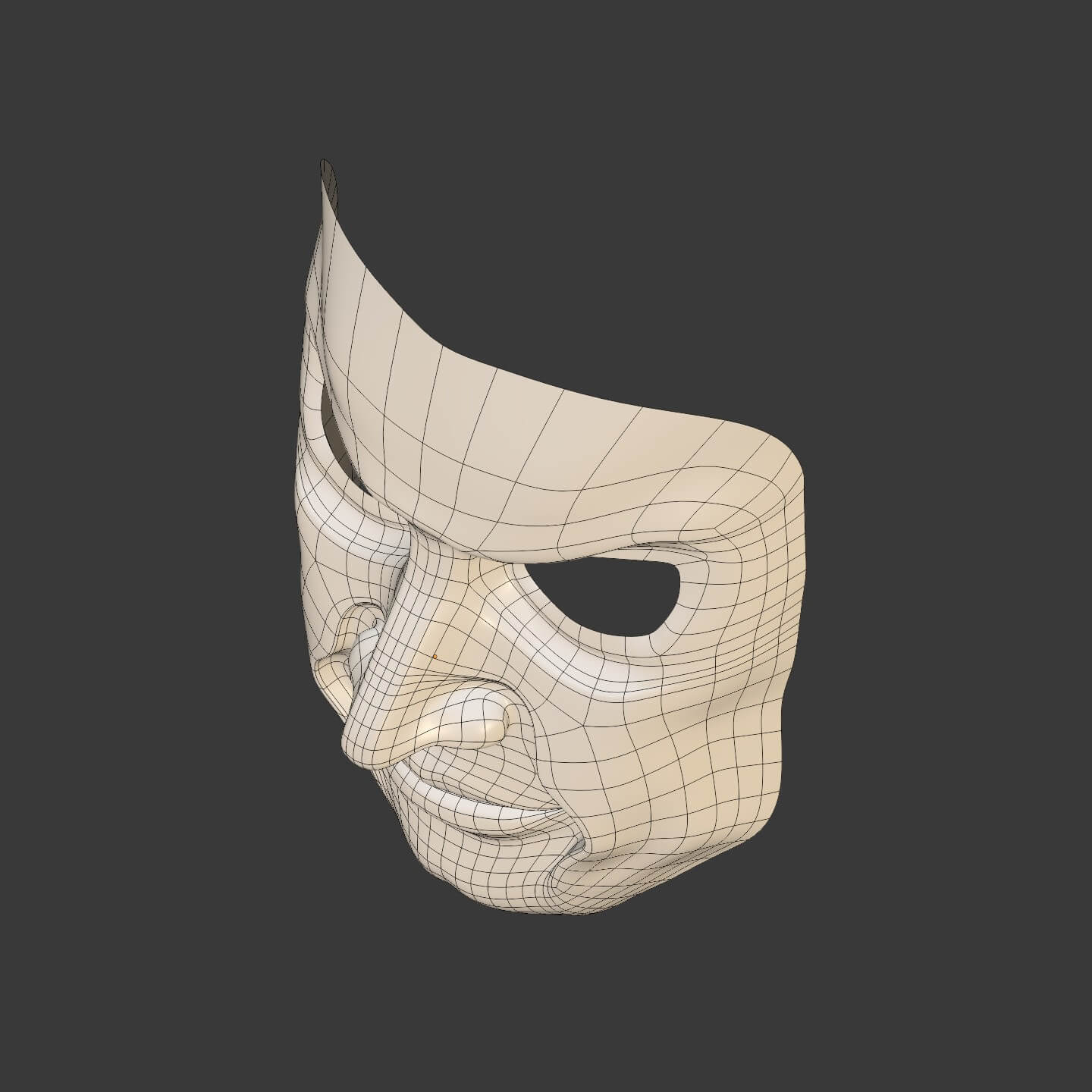 Anonymous Mask - 3D Model by Ocstard