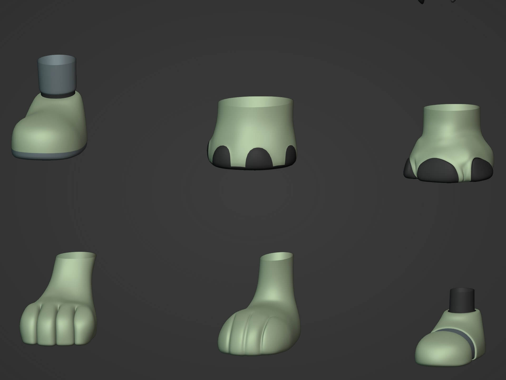 Cartoon Pack - 3D Model by Ocstard