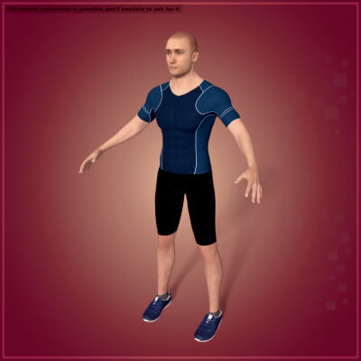 Camera man 3d model. Camera man 3d model