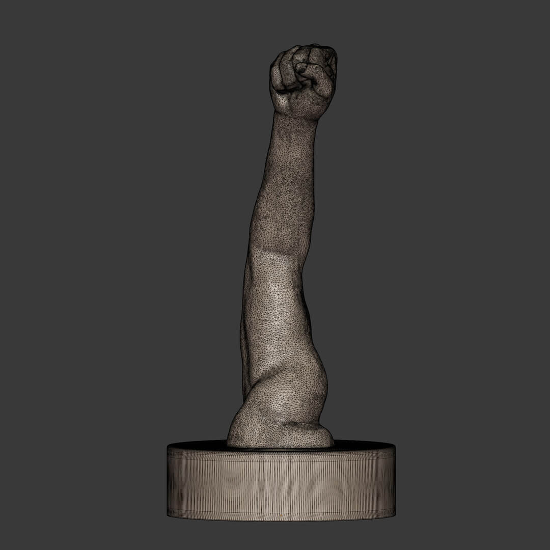 Arm Figurine - 3D Model by Ocstard