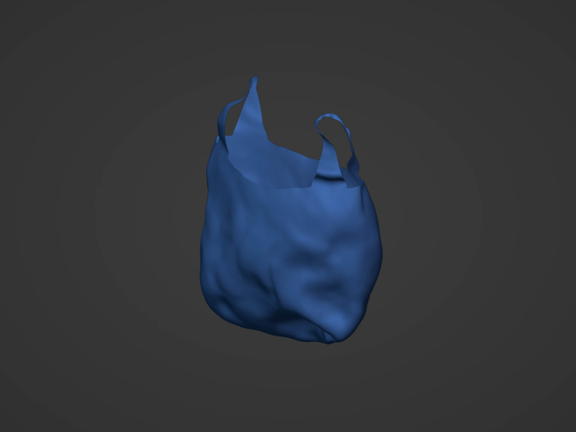 Plastic Bag Debris 3D Model by Ocstard