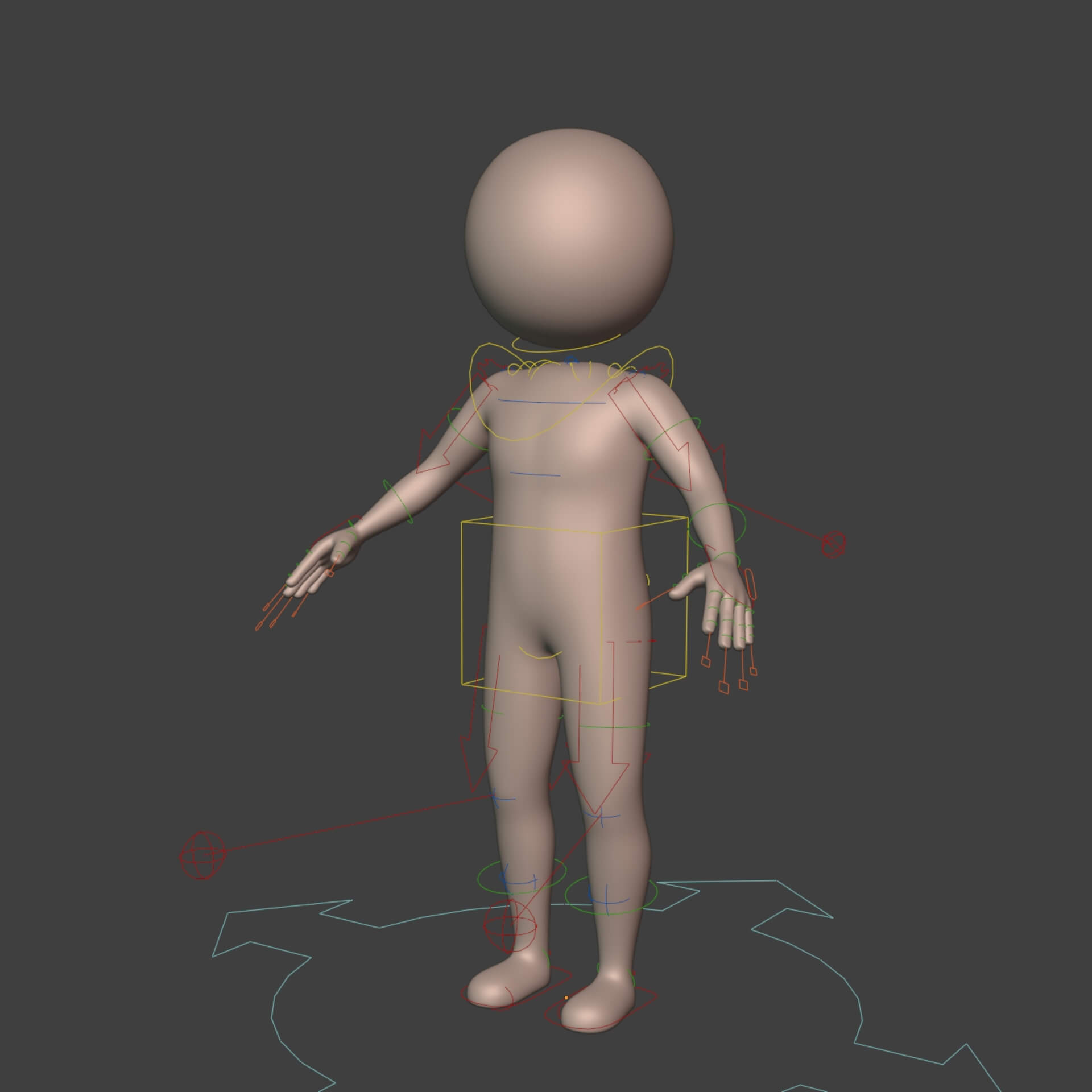 Character - 3D Model by Ocstard