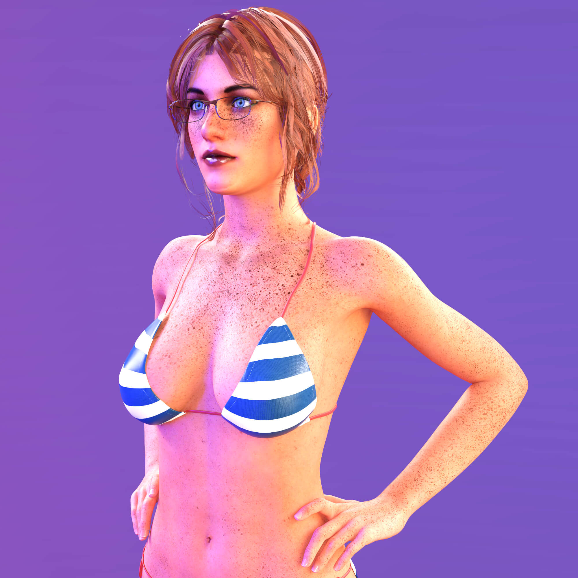 Kinzie Kenjin for Genesis 8 Female Daz Content by Ohnomen