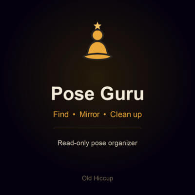 Pose Guru for DAZ Studio 4 and 6