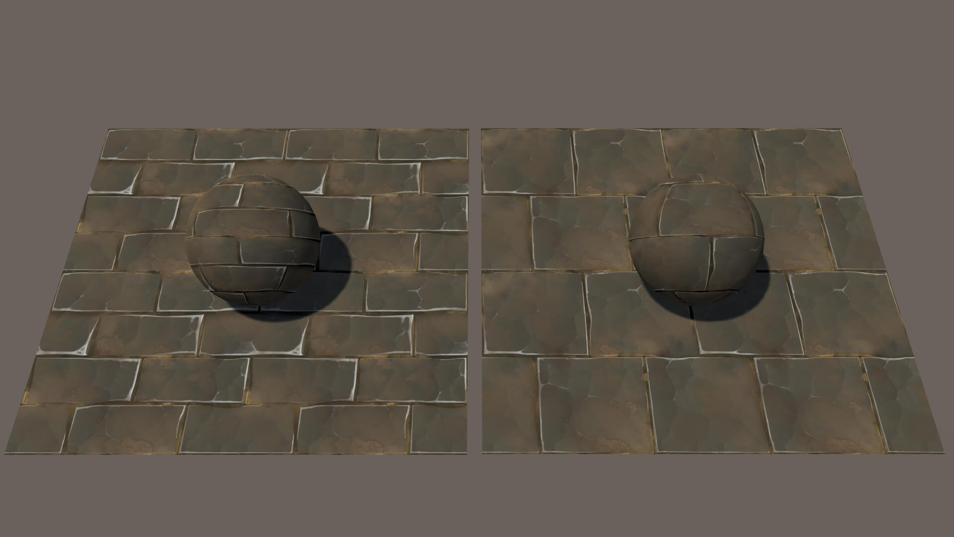 Hand Painted Textures – Vol 31 – Tiles - 3D Texture by oleekconder