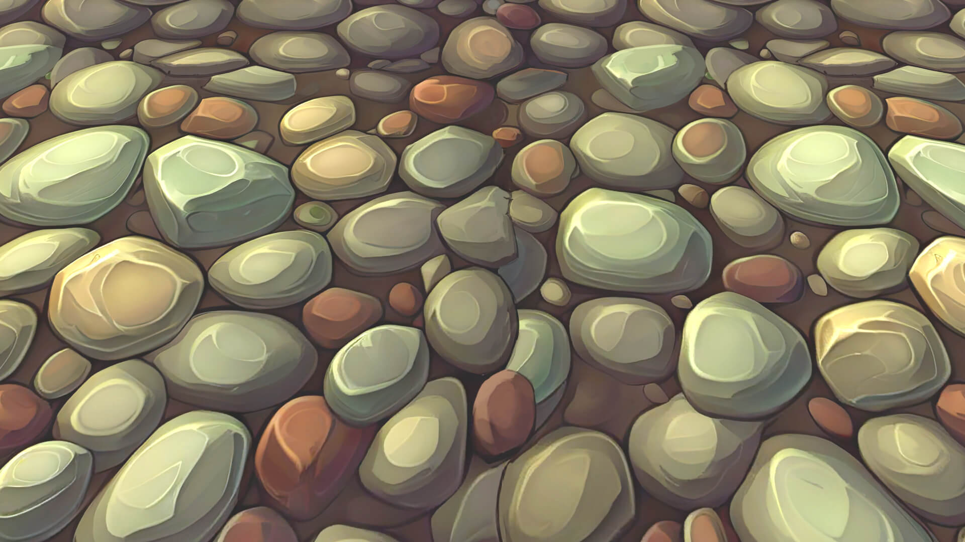 Throwing Rocks Texture Stylized Textures - Vol 39 - Rocks 3D Texture by oleekconder