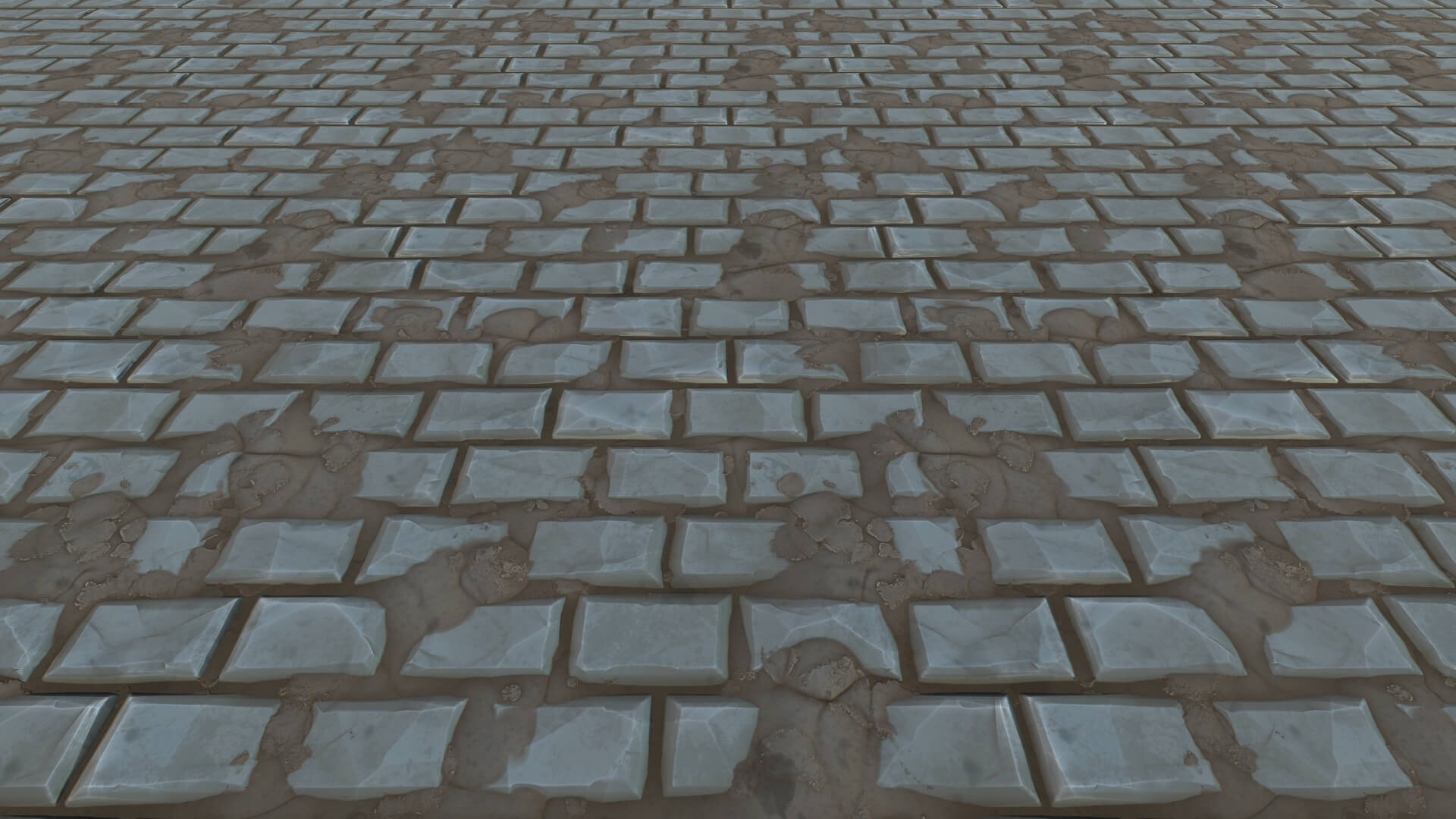 Hand Painted Textures - Vol 6 - Tiles 3D Texture by oleekconder