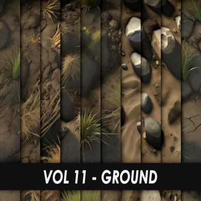 Ground Texture Rendering Realistic Textures – Vol 11 – Ground - 3D Texture by oleekconder