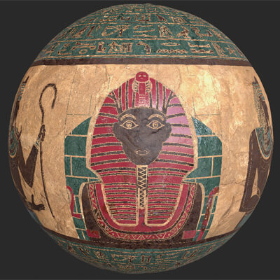 Ancient Egypt Wall PBR 4K Texture
