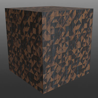 Decorative Wood Wall Panel 4K PBR Texture