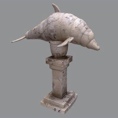 Dolphin Garden Decoration Statue