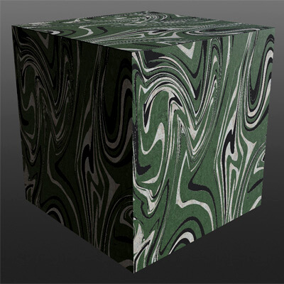 Green Abstract Wall Design 4K PBR Texture