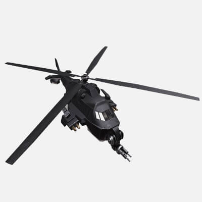 Sci-Fi Helicopter
