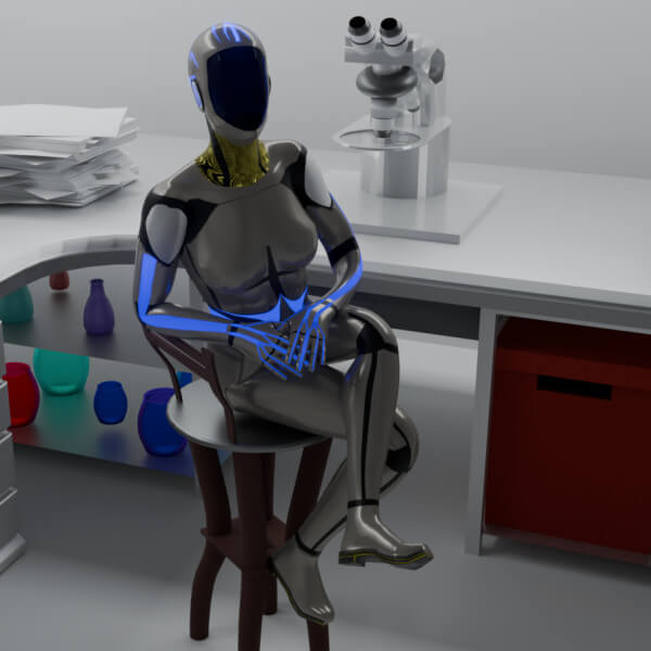A Robot Researcher Navigating through the Chaos of Scattered Papers in a Modern
