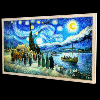 A Painting in The Style of Van Gogh
