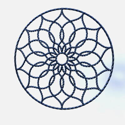 Filigree Dreamcatcher Base
