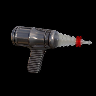 Forbidden Planet Inspired Laser Gun
