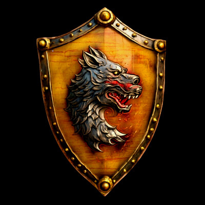 Medieval Dragon Shield