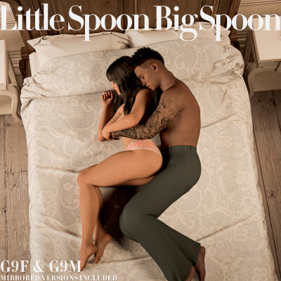 Little Spoon Big Spoon Pose Pack for G9F and G9M