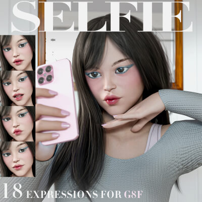 Selfie Expression Pack for G8F