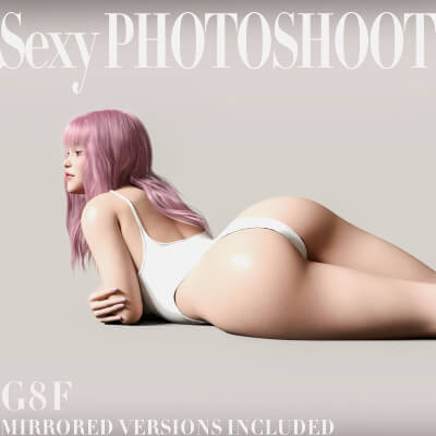 Sexy Photoshoot Pose Pack for G8F