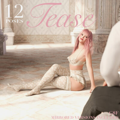 Tease Pose Pack for G8F by oomphy