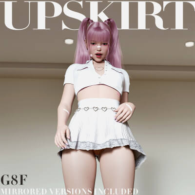 Upskirt Pose Pack for G8F by oomphy