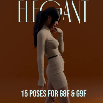 Elegant - Pose Pack for G8F and G9F