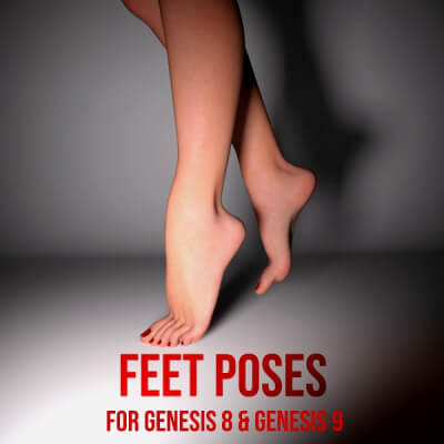 Feet Poses - Pose Pack